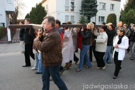 Droga krzyżowa ulicami osiedla - rok 2011