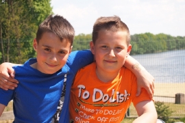 Dzieci pierwszokomunijne w Lubaszu