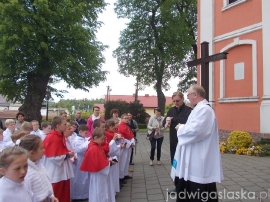 Pielgrzymka dzieci piertwszokomunijnych do Lubasza - 2014