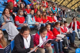 Świętowanie na stadionie - Chrzest 966